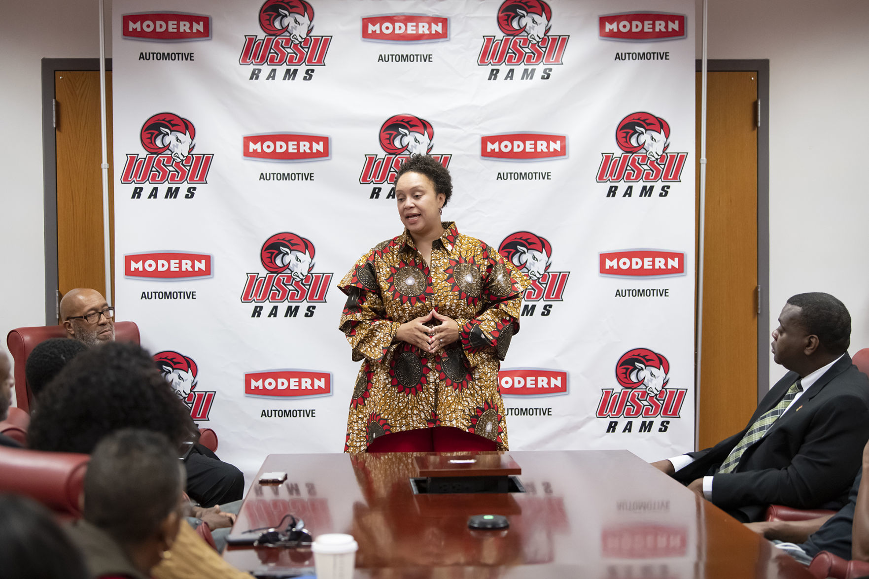 Athletic Director Etienne Thomas Press Conference